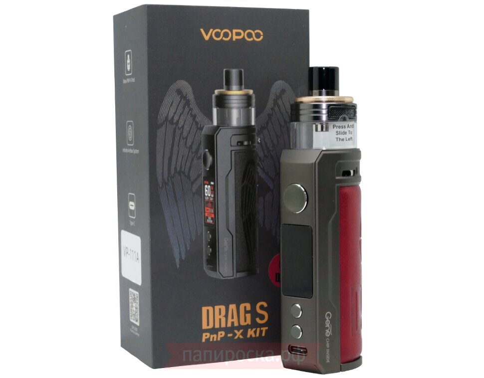 Voopoo DRAG S PnP-X Kit - Voopoo DRAG S PnP-X Kit -
